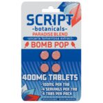 Script Botanicals Paradise Blend Cat’s Claw Tablets 4pk 400mg Best Sales Price - Edibles