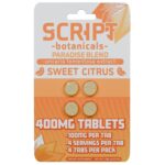 Script Botanicals Paradise Blend Cat’s Claw Tablets 4pk 400mg Best Sales Price - Edibles