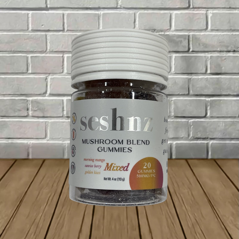 Seshnz Mushroom Blend Jar Gummies 20ct – 10,000mg