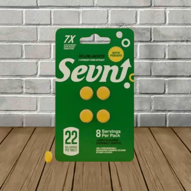 Sevn Pure 7-Hydroxy + Pseudo Extract Tablets 4ct