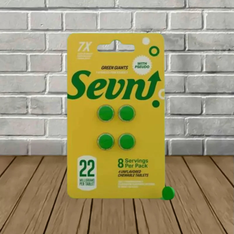 Sevn Pure 7-Hydroxy + Pseudo Extract Tablets Full Case 10ct