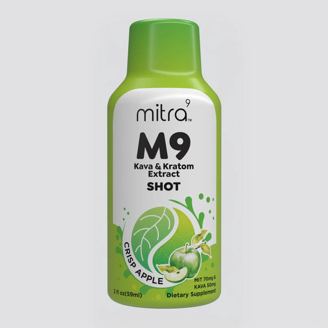 Mitra9 Crisp Apple Kava Kratom Shot