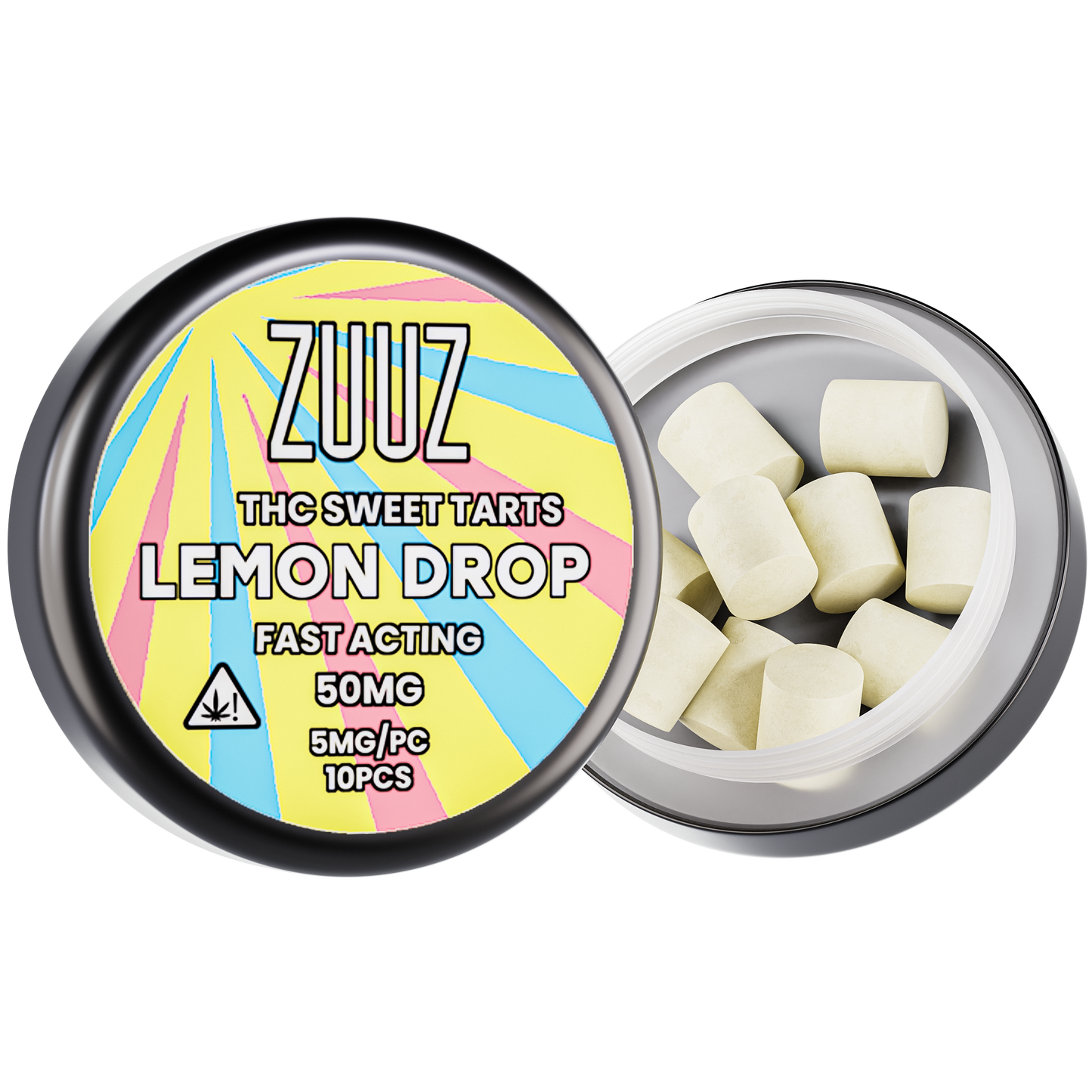 ZUUZ Delta 9 Sweet Tarts (50mg) Best Sales Price - Edibles