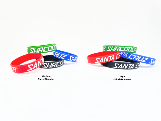 Santa Cruz Shredder Merch Wrist Bands