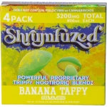 Shrumfuzed Nootropic Trippy Psychedelic Mushroom Gummies 4 Piece(Banana Taffy)