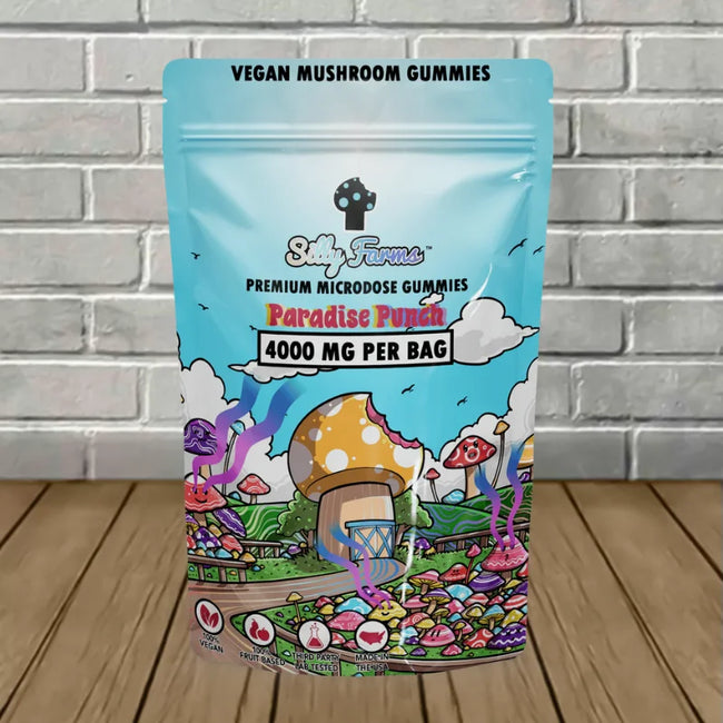 Silly Farms Premium Microdose Magic Mushroom Gummies 4000mg