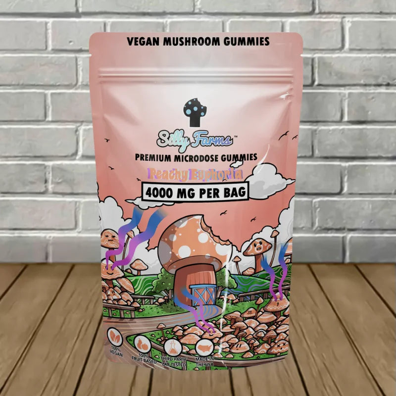 Silly Farms Premium Microdose Magic Mushroom Gummies 4000mg