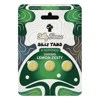 Silly farms Silly tabs Nootropic Mushroom tablets 3pc Best Sales Price - Edibles