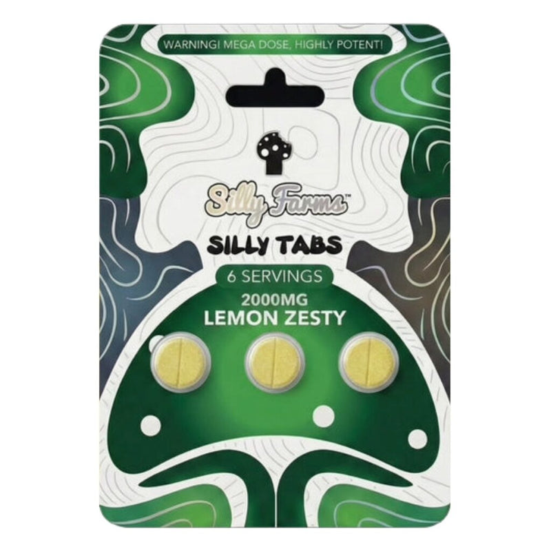Silly farms Silly tabs Nootropic Mushroom tablets 3pc Best Sales Price - Edibles