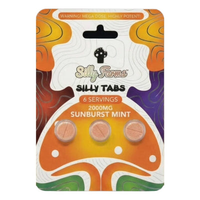 Silly farms Silly tabs Nootropic Mushroom tablets 3pc Best Sales Price - Edibles