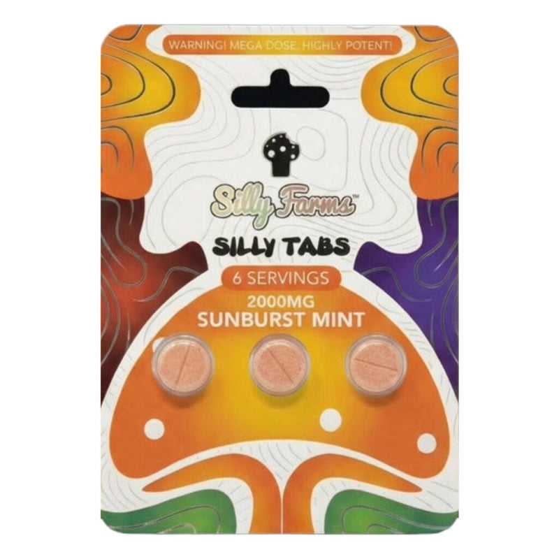 Silly farms Silly tabs Nootropic Mushroom tablets 3pc Best Sales Price - Edibles