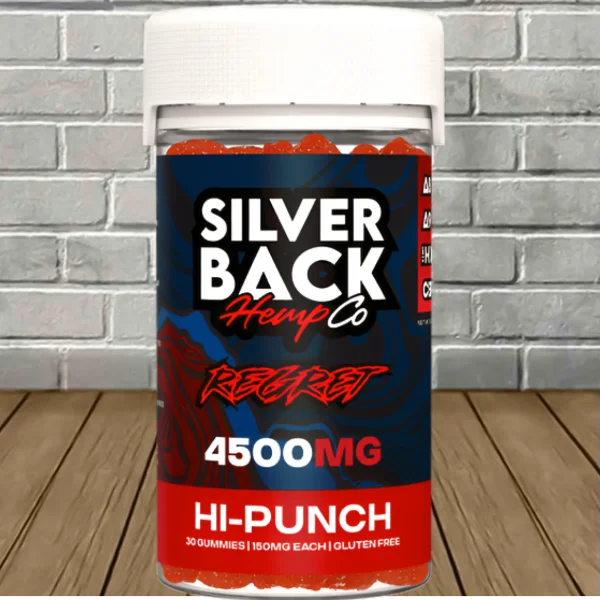 Silverback Hemp Co Regret Blend Gummies 4500mg Best Sales Price - Gummies
