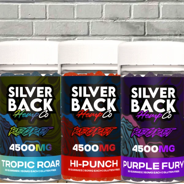 Silverback Hemp Co Regret Blend Gummies 4500mg Best Sales Price - Gummies