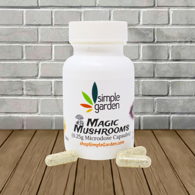 Simple Garden Magic Mushrooms Microdose Capsules 10ct