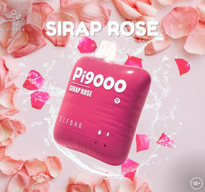 Sirap Rose Elf Bar Pi9000 Disposable Vape 9000 Puffs 19ml price