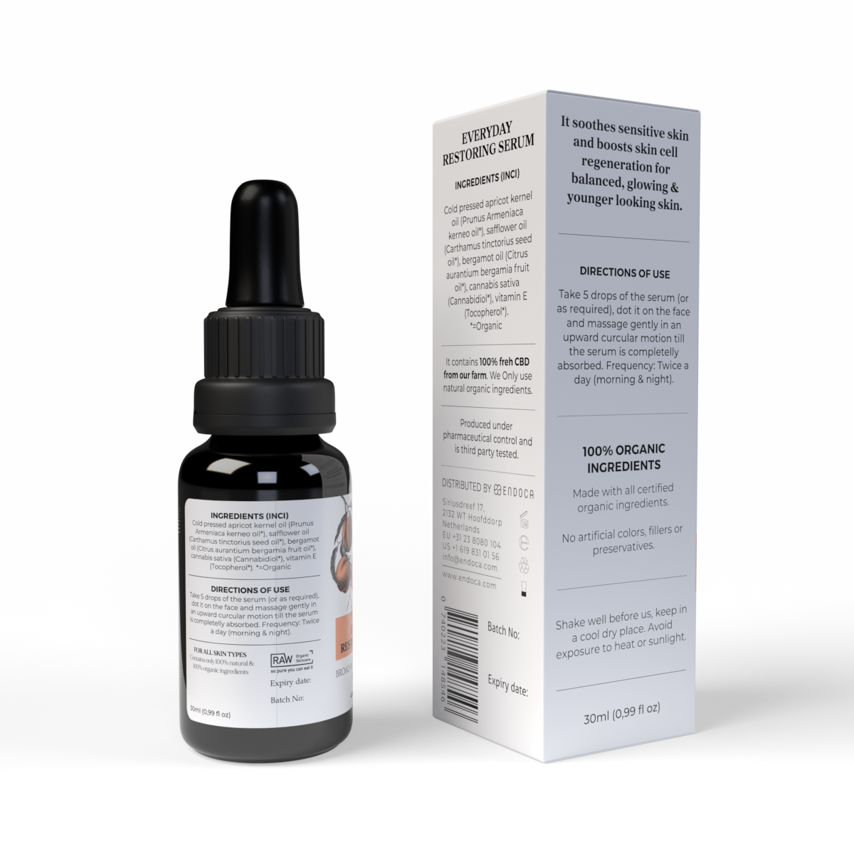 Endoca Hemp Face Serum