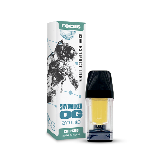 Extract Labs CBD Focus Pod | Skywalker OG | Indica