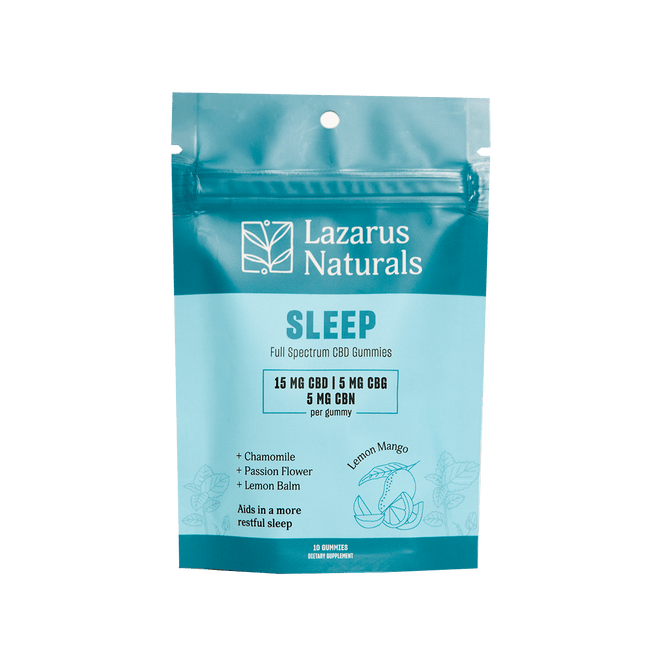 Lazarus Naturals Sleep Support Bundle