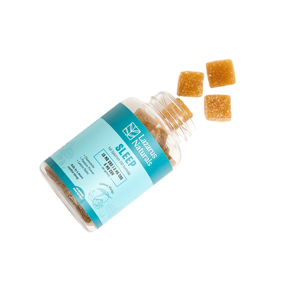 Lazarus Naturals CBD+CBN GUMMIES, SLEEP