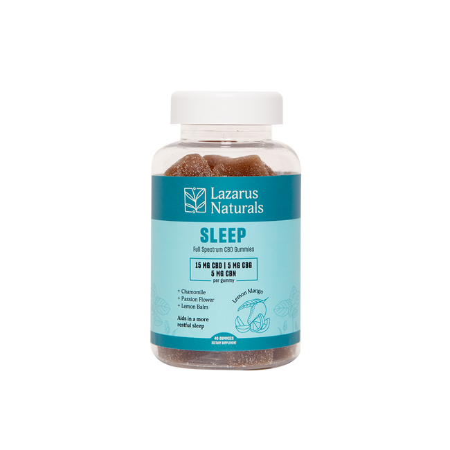 Lazarus Naturals CBD+CBN GUMMIES, SLEEP
