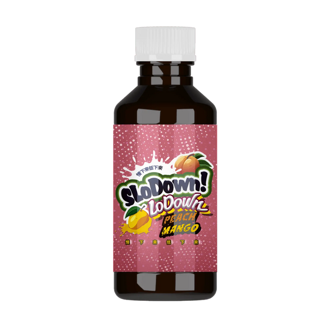 SloDown LoDown Peach Mango THC Syrup