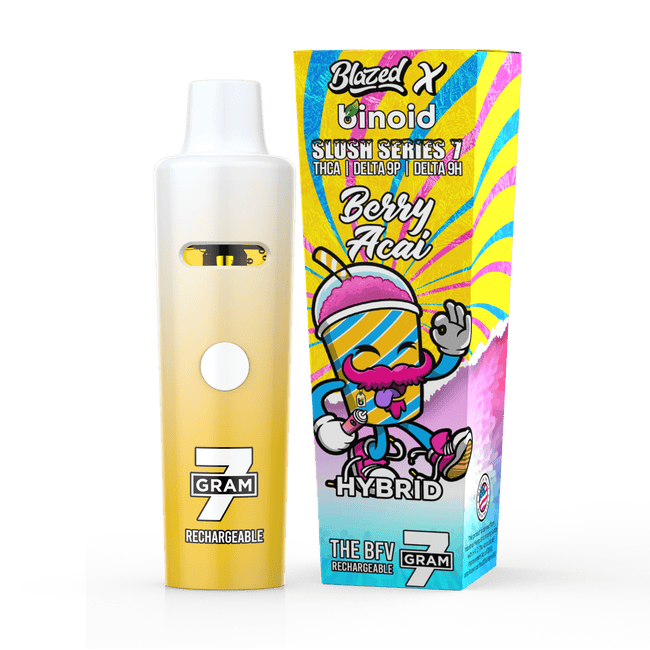 Binoid On Sale: 7 Gram THCA Disposable Vape – Slush Series – Blazed x Binoid