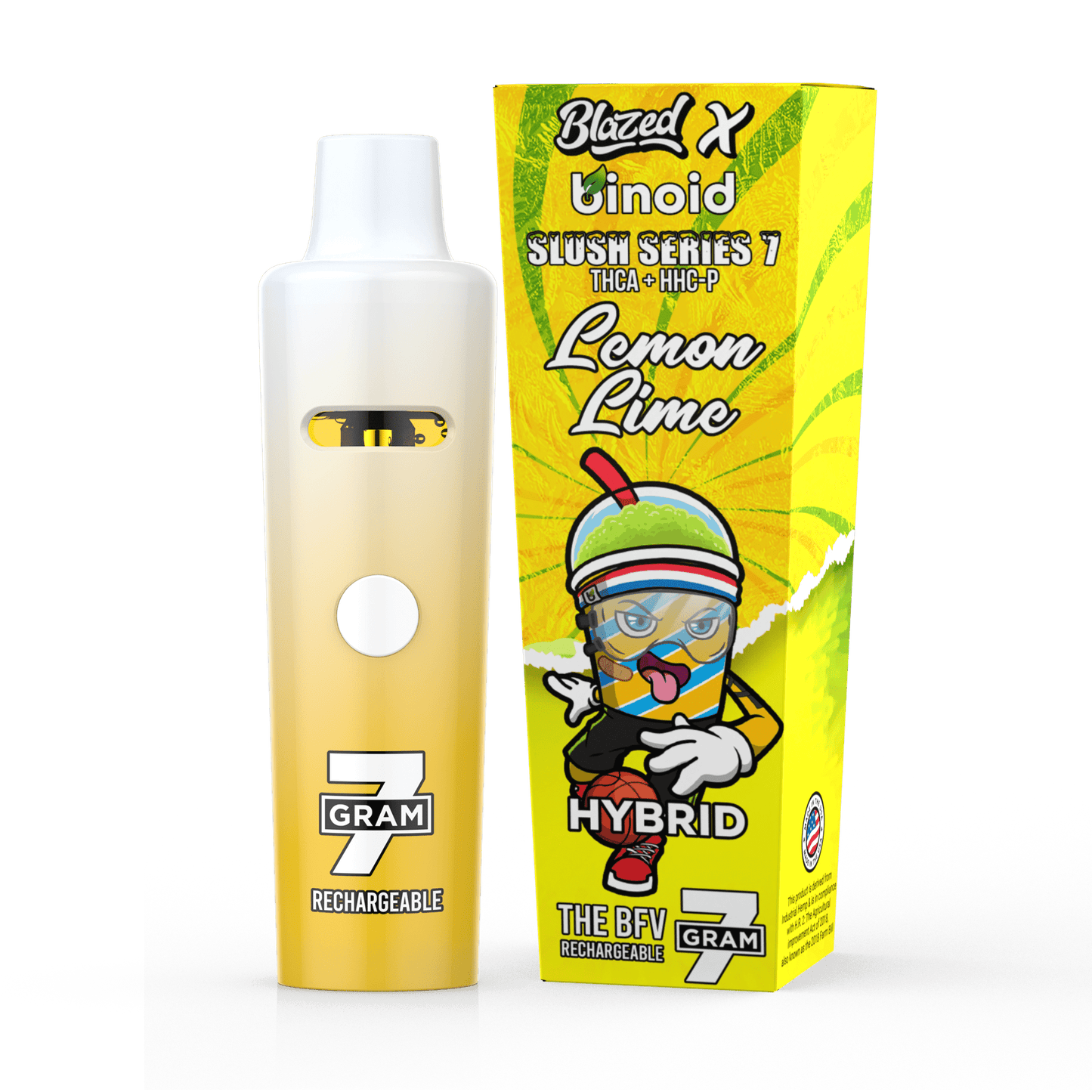 Binoid On Sale: 7 Gram THCA Disposable Vape – Slush Series – Blazed x Binoid