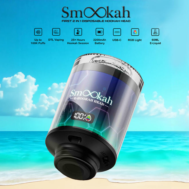Smookah Disposable E-Hookah Head (100K Puffs)
