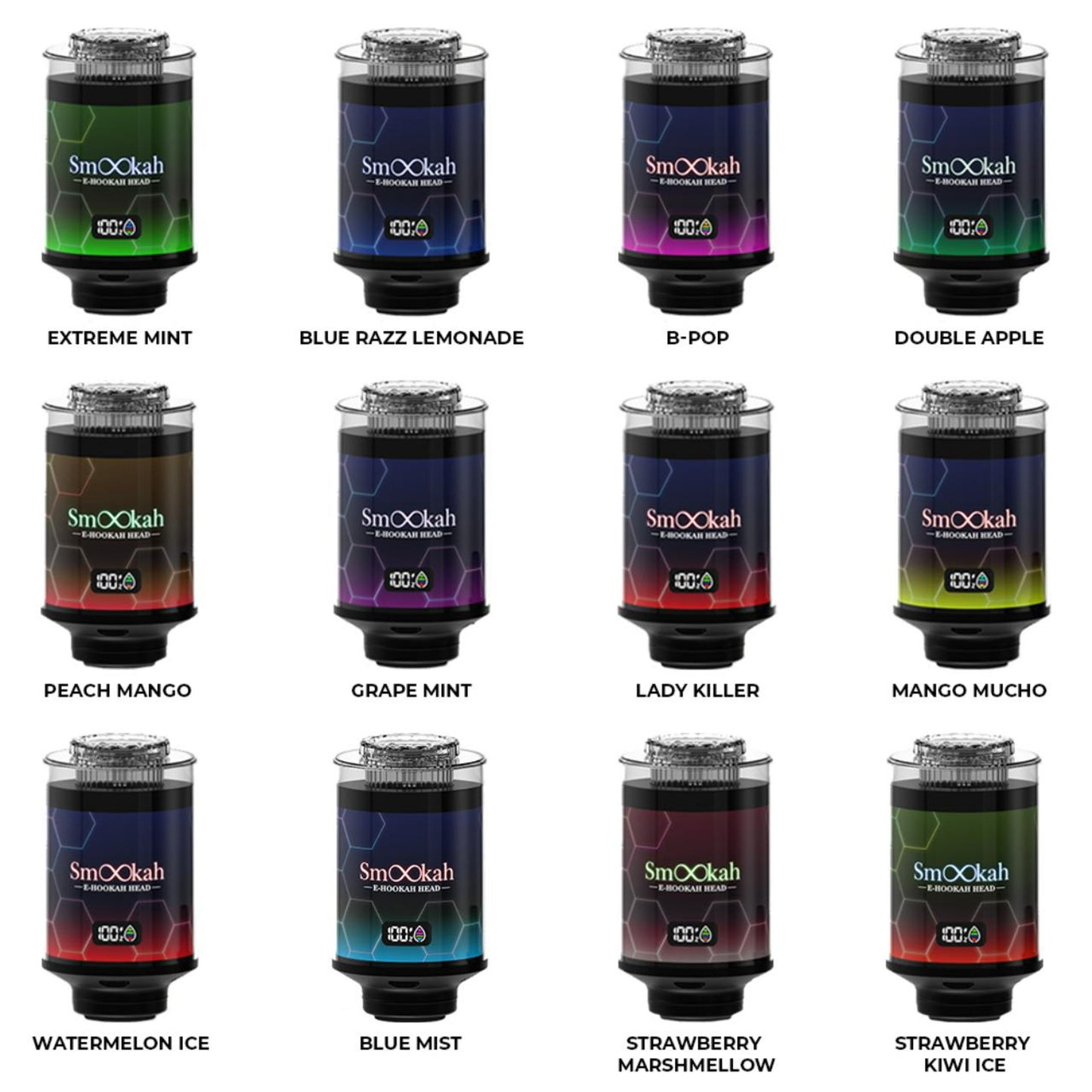 Smookah Disposable E-Hookah Head (100K Puffs)