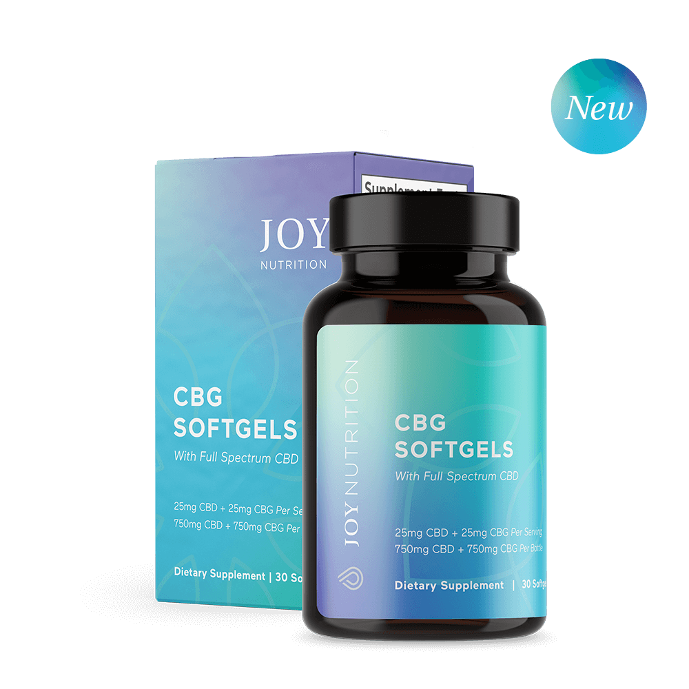 Joy Organics CBG Softgels