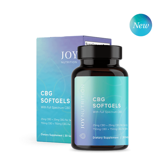 Joy Organics CBG Softgels