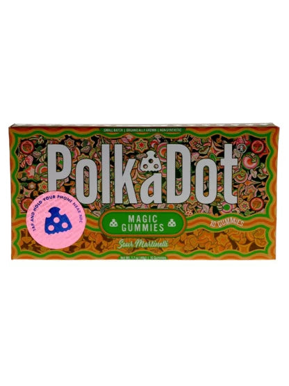 Sour Martinelli PolkaDot Belgian Magic Blend Gummies 4G