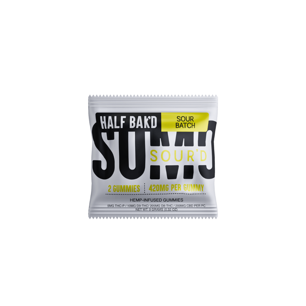 Half Bak’d Sour Batch | SOUR'D SUMO Gummies