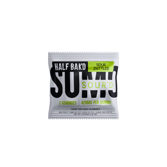 Half Bak’d Sour Zkittles | SOUR'D SUMO Gummies