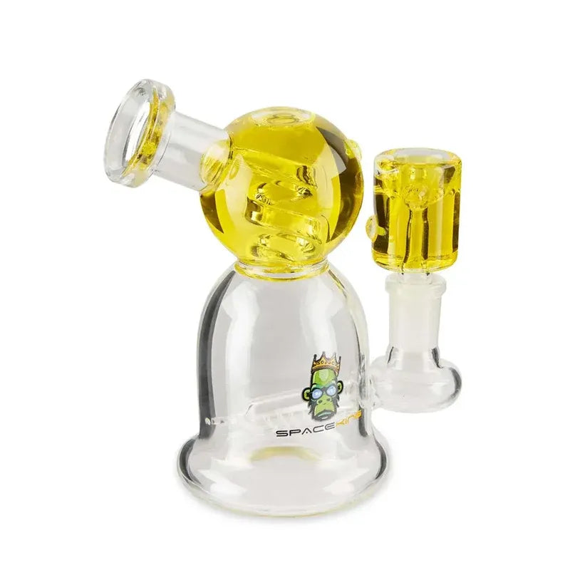 Space King Glass - 'Space Glacier' Freezable Bong Best Sales Price - Smoking Pipes