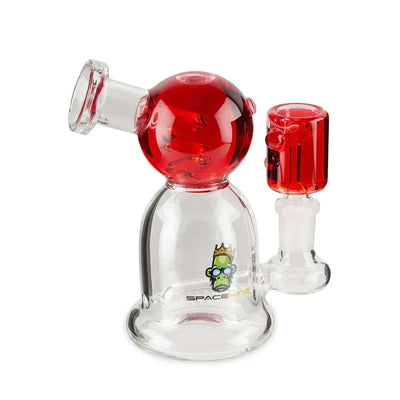 Space King Glass - 'Space Glacier' Freezable Bong Best Sales Price - Smoking Pipes