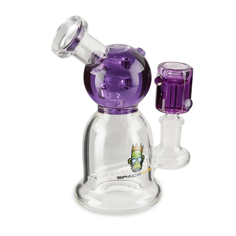 Space King Glass - 'Space Glacier' Freezable Bong Best Sales Price - Smoking Pipes