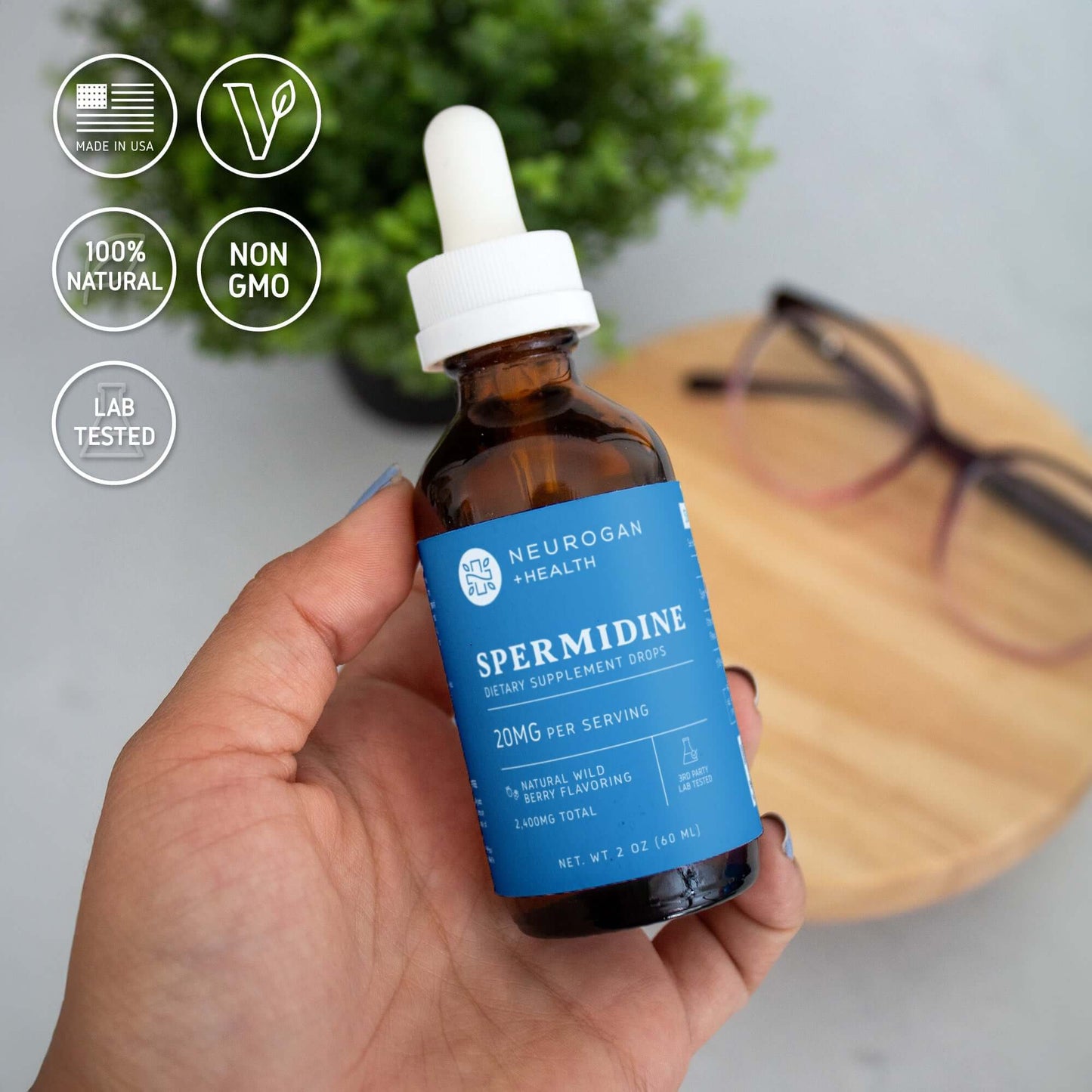 Neurogan Health Spermidine Drops