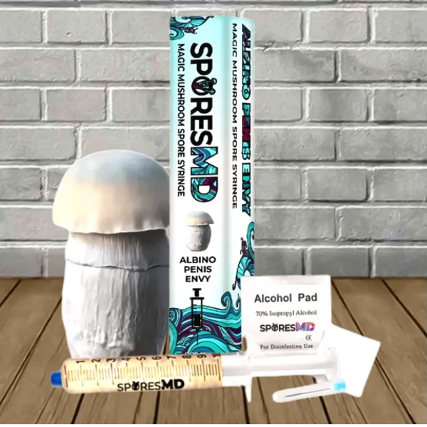 SporesMD Albino Penis Envy Mushroom Spore 10ml Best Sales Price - CBD