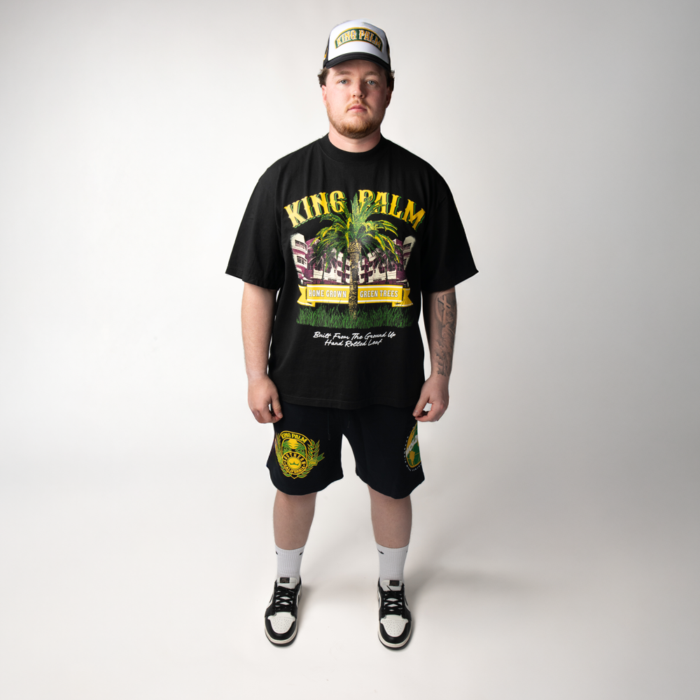 King Palm Home Grown Green Trees Tee