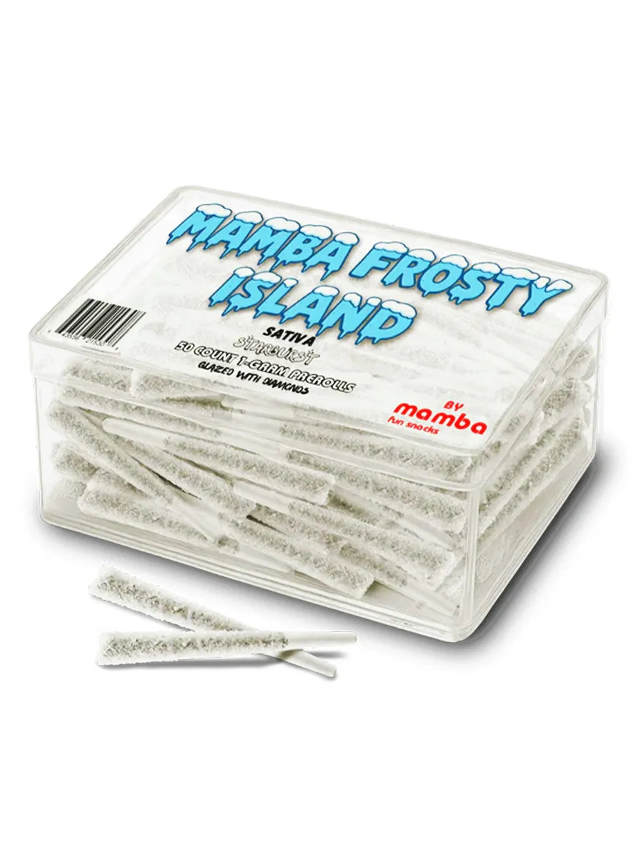 Starburst Mamba Frosty Island Glazed With Diamonds Pre-Rolls 50ct 1G