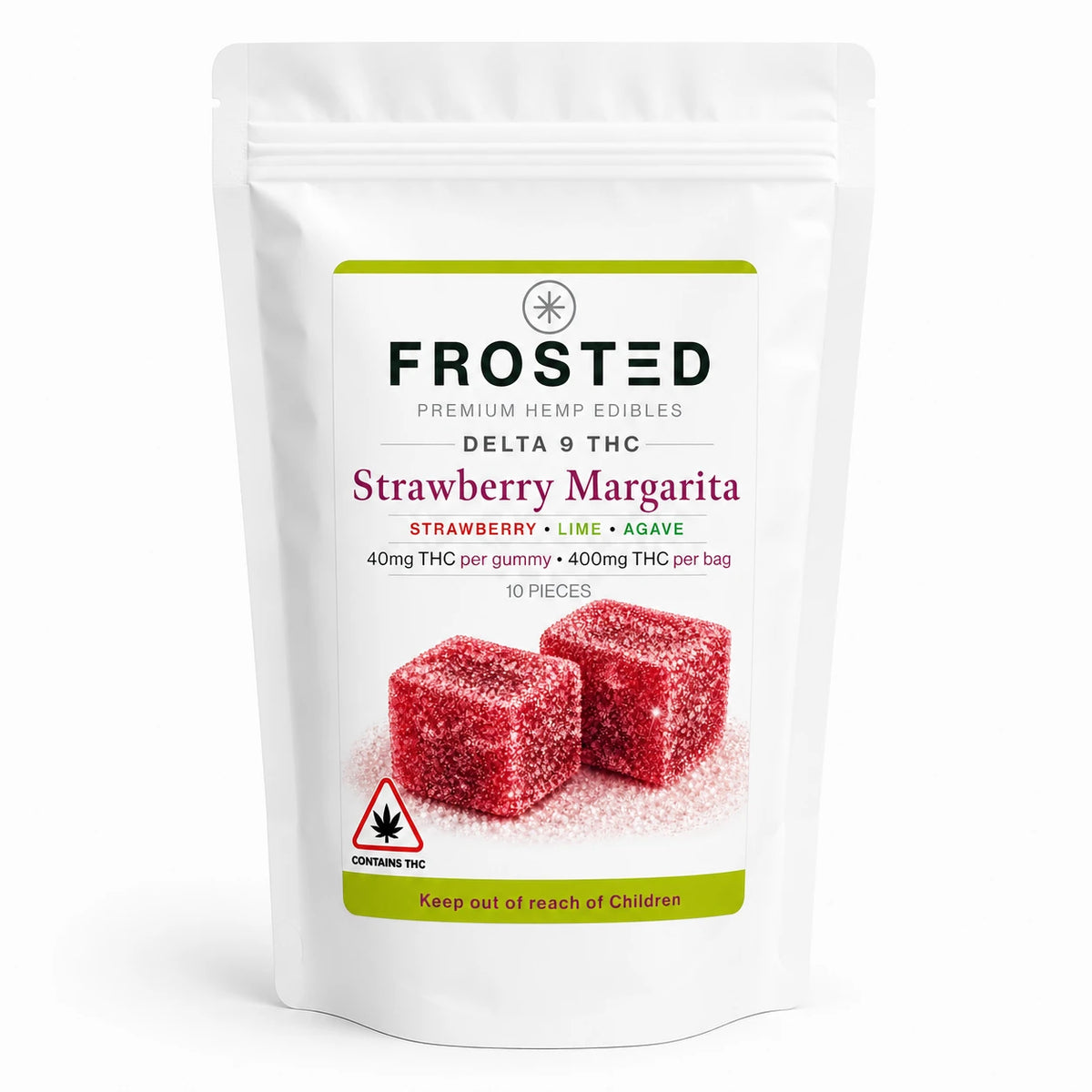 Frosted Delta 9 Gummies – 400MG (Limited Stock)