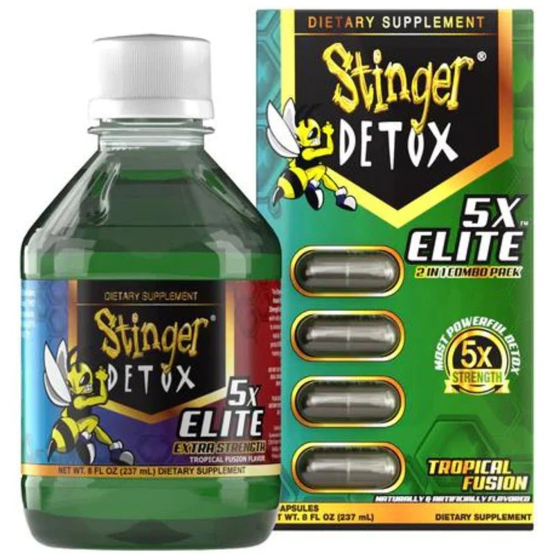 Stinger Detox 5X Elite 2-In-1 Combo Best Sales Price - Edibles