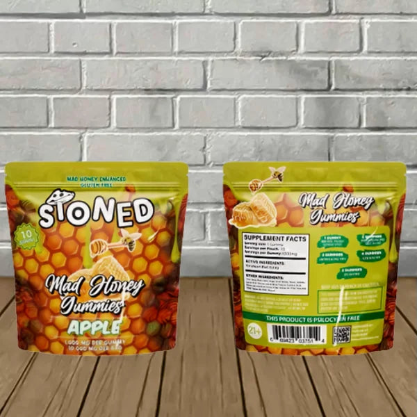 Stoned Mad Honey Enhanced Gummies 10000mg