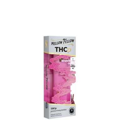 Mellow Fellow THCp 0.5g Disposable Vape - Strawberry Cough (Sativa) Best Sales Price - Vape Pens