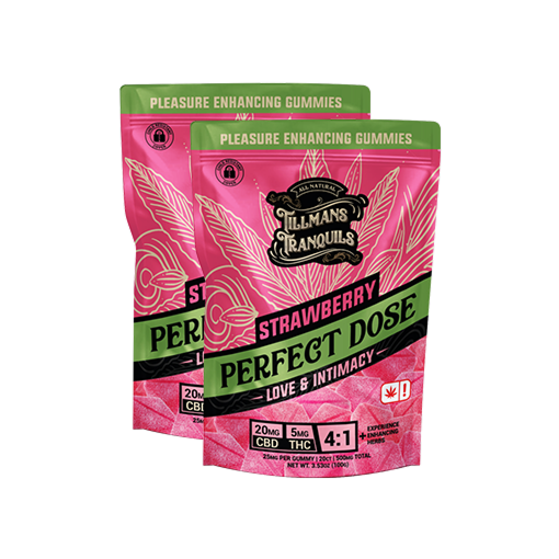 Tillmans Tranquils Strawberry Love THC Gummies 4:1