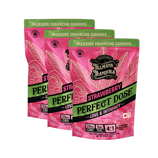Tillmans Tranquils Strawberry Love THC Gummies 4:1