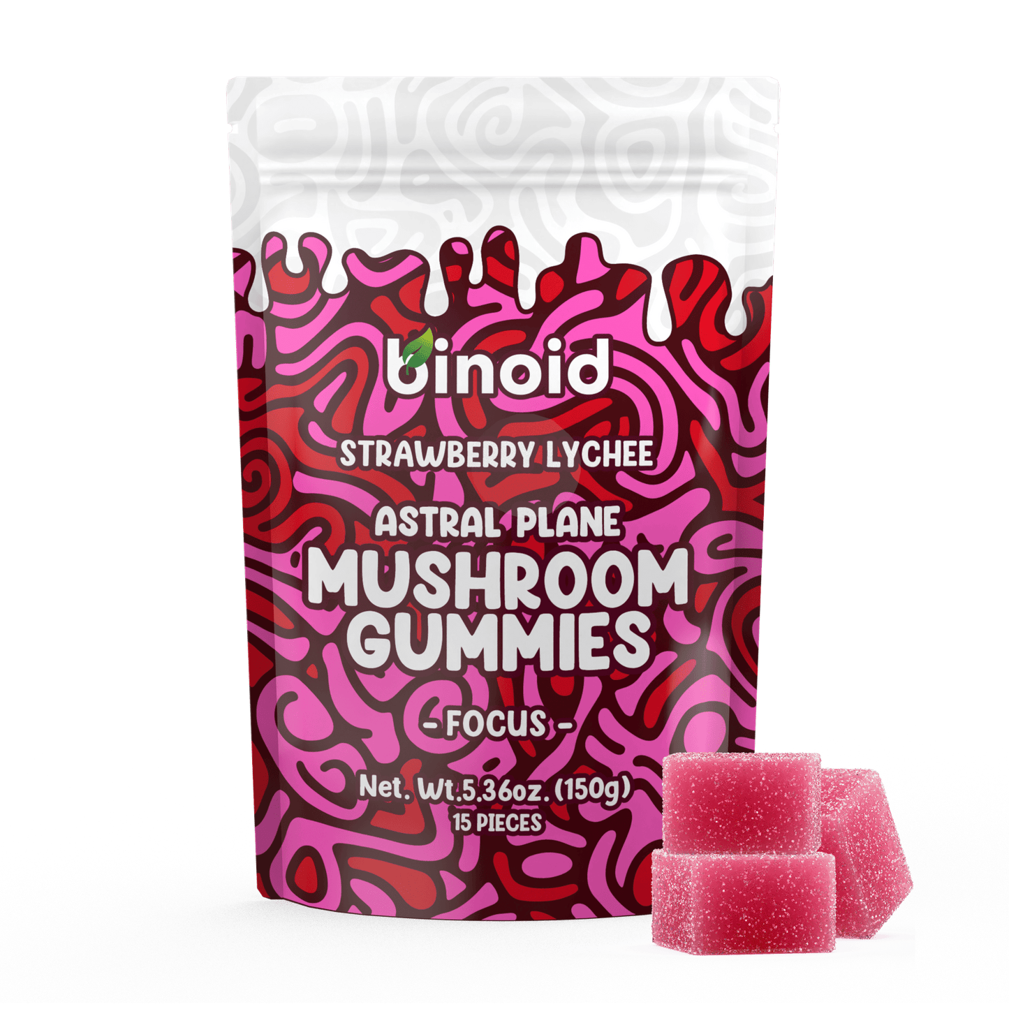 Binoid Astral Plane Mushroom Gummies