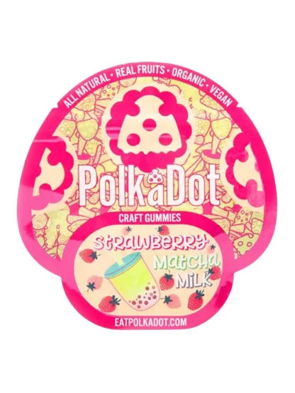 Strawberry Matcha Milk Polkadot Craft Gummies 4G