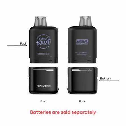 Strawberry Cherry Watermelon Iced- Level X Boost G2 Pods